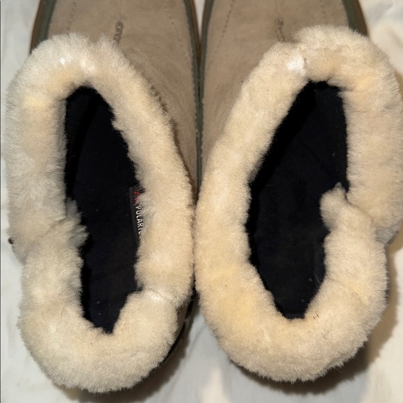 Merrell -Tibet Taupe Suede Ankle Boots Women’s Size 9 1/2 Polartec Fleece EUC - Picture 16 of 16